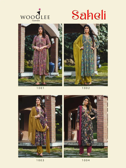 Wooglee Saheli Modal Printed Salwar Suit (1350x03)