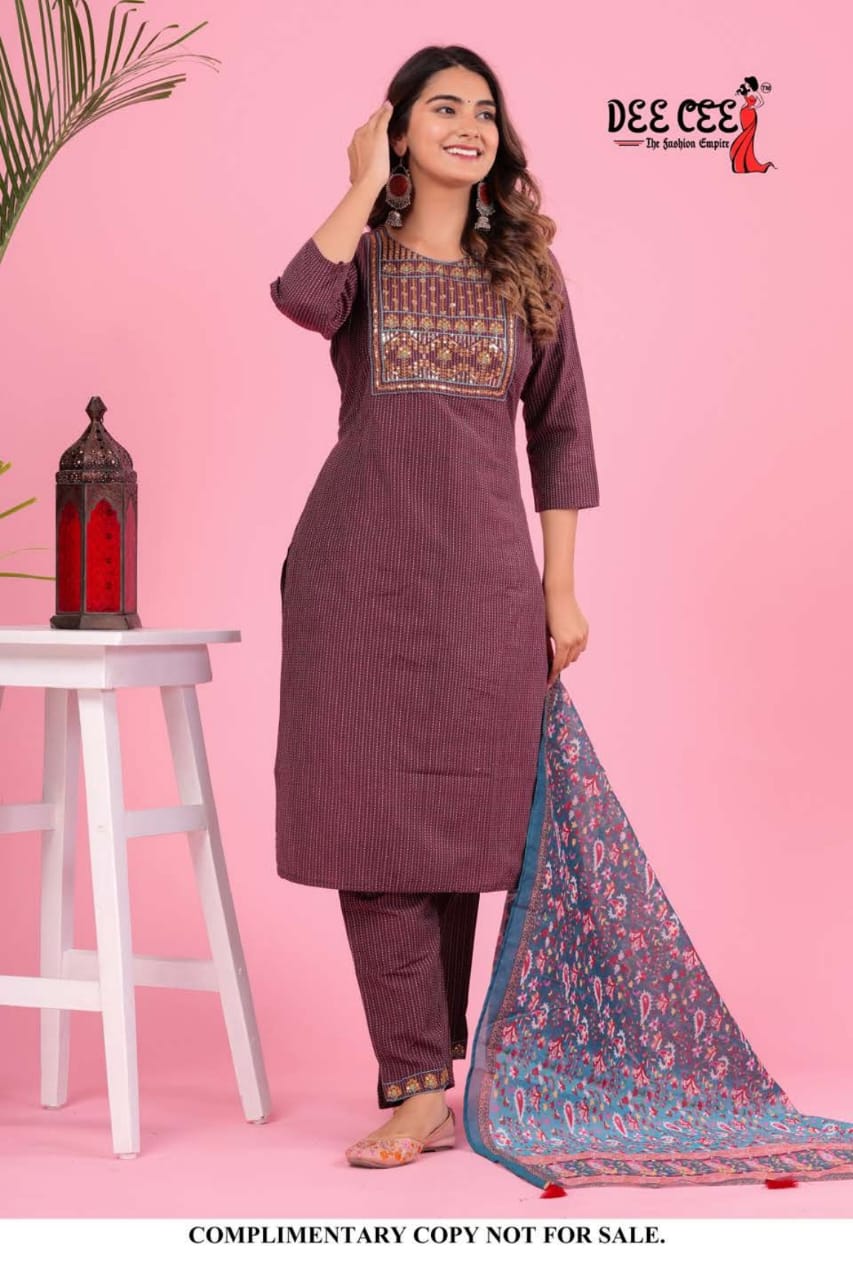 DeeCee Golden Dairy Kurti Wholesale catalog (545x04)