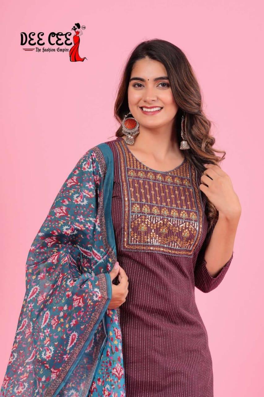 DeeCee Golden Dairy Kurti Wholesale catalog (545x04)