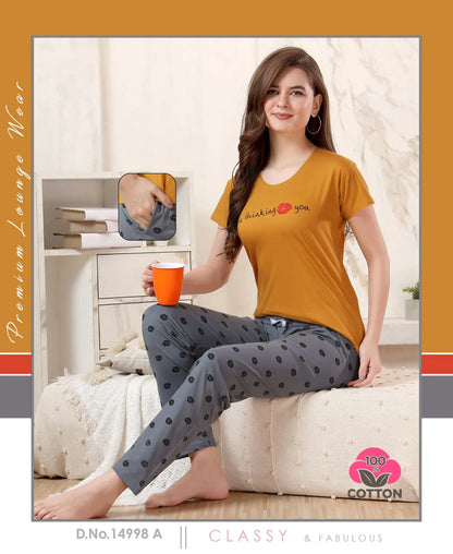 Lakhani Cottons 02 Pics Night Suit (499x24)