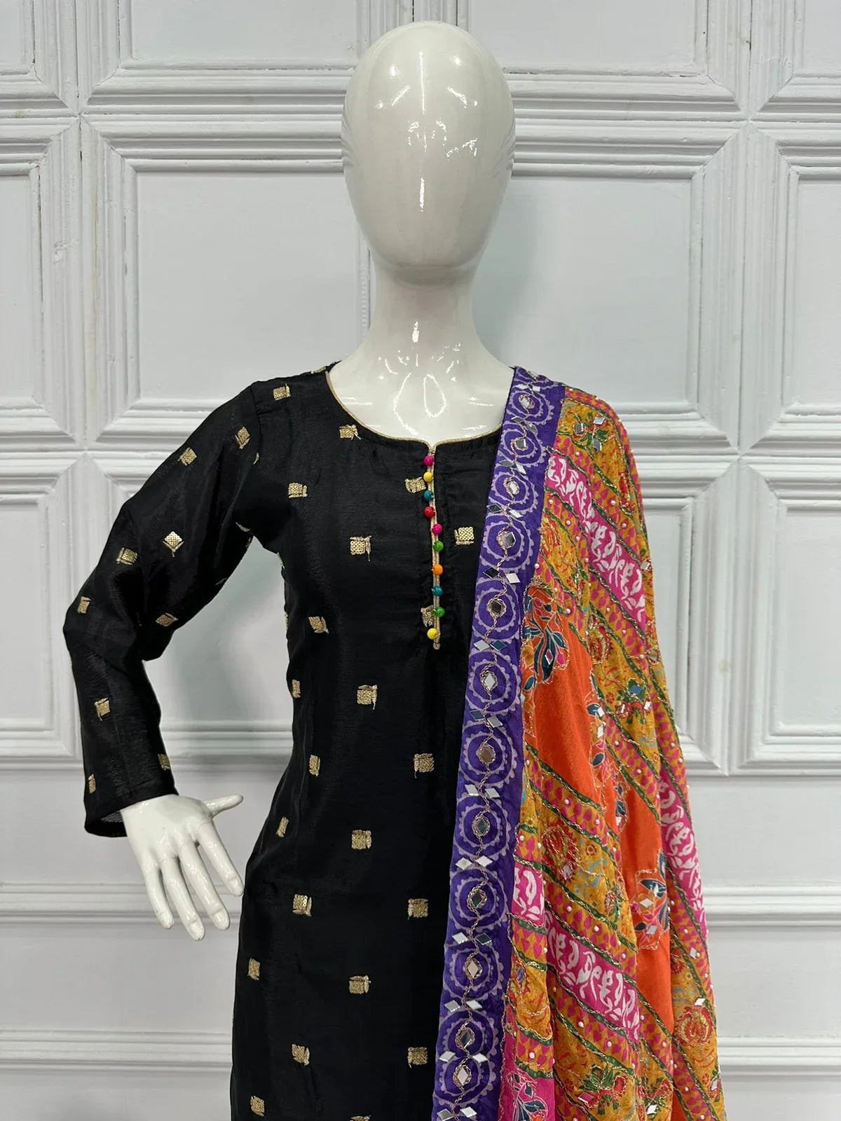 New Launching Festival Special Kurti With Dupatta &amp; Pent