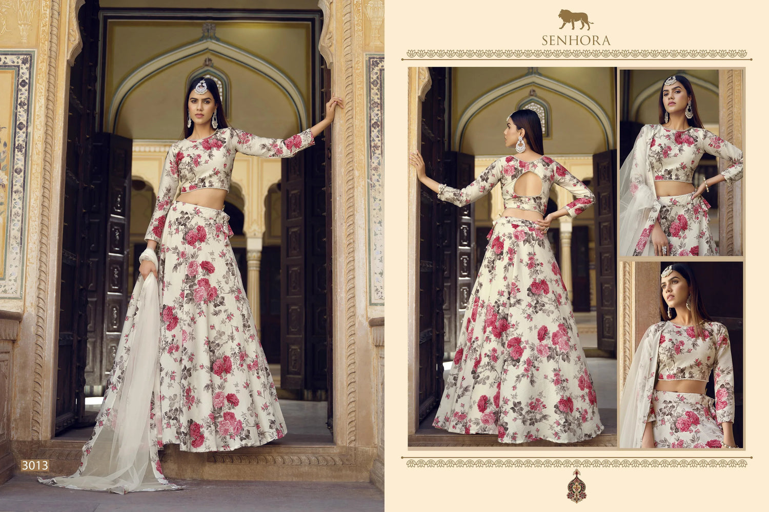 Senhora Titlee 3011-3014 Series Designer Wedding Bridal Lehenga (1495x04)