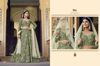 Senhora Titlee 3011-3014 Series Designer Wedding Bridal Lehenga (1495x04)