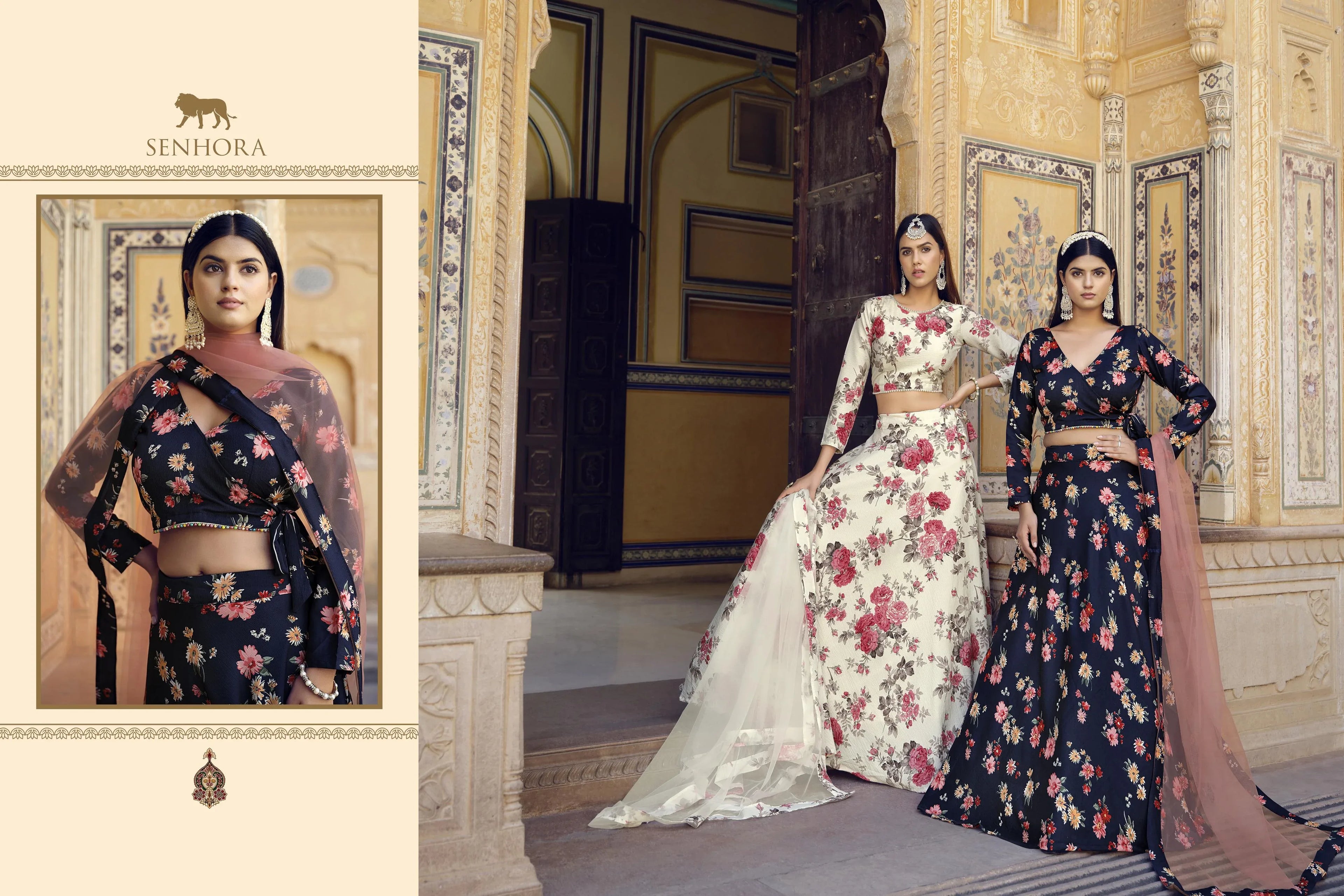 Senhora Titlee 3011-3014 Series Designer Wedding Bridal Lehenga (1495x04)