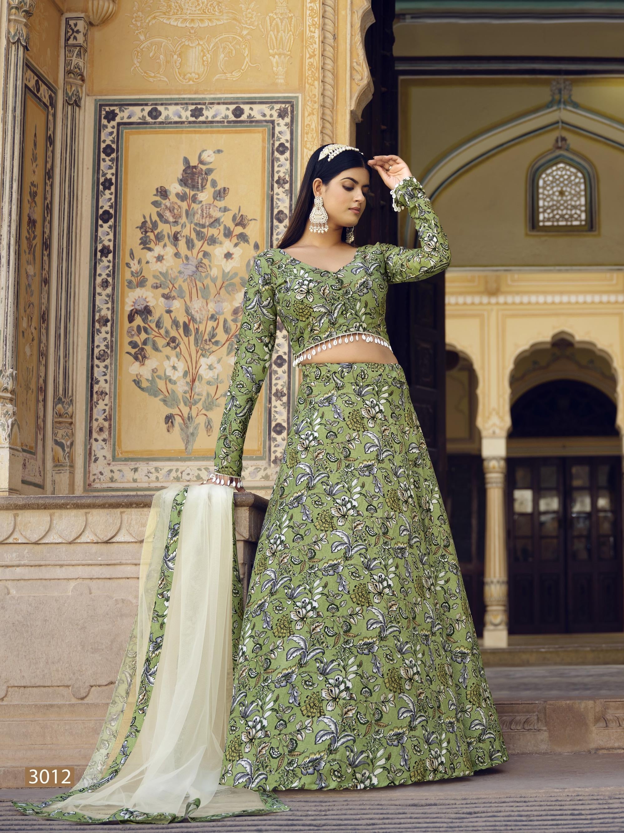 Beautiful Designer Senhora Titlee Wedding Bridal Lehenga Design 3012