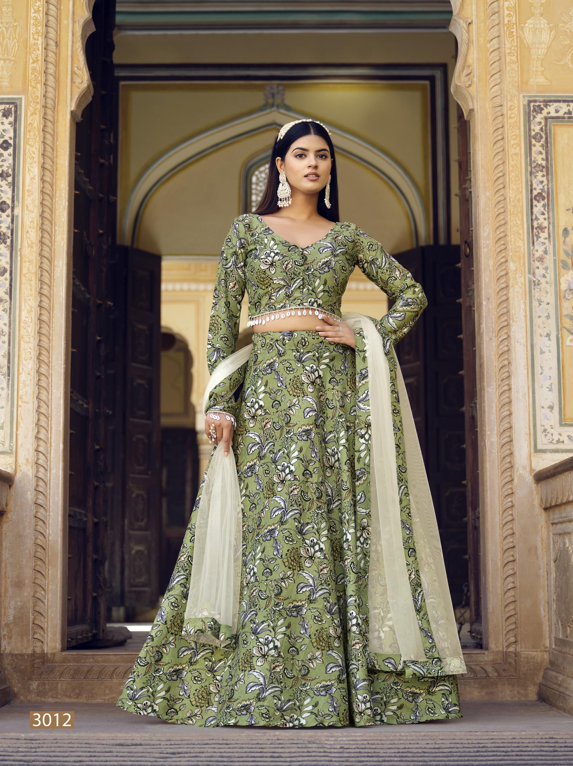 Beautiful Designer Senhora Titlee Wedding Bridal Lehenga Design 3012