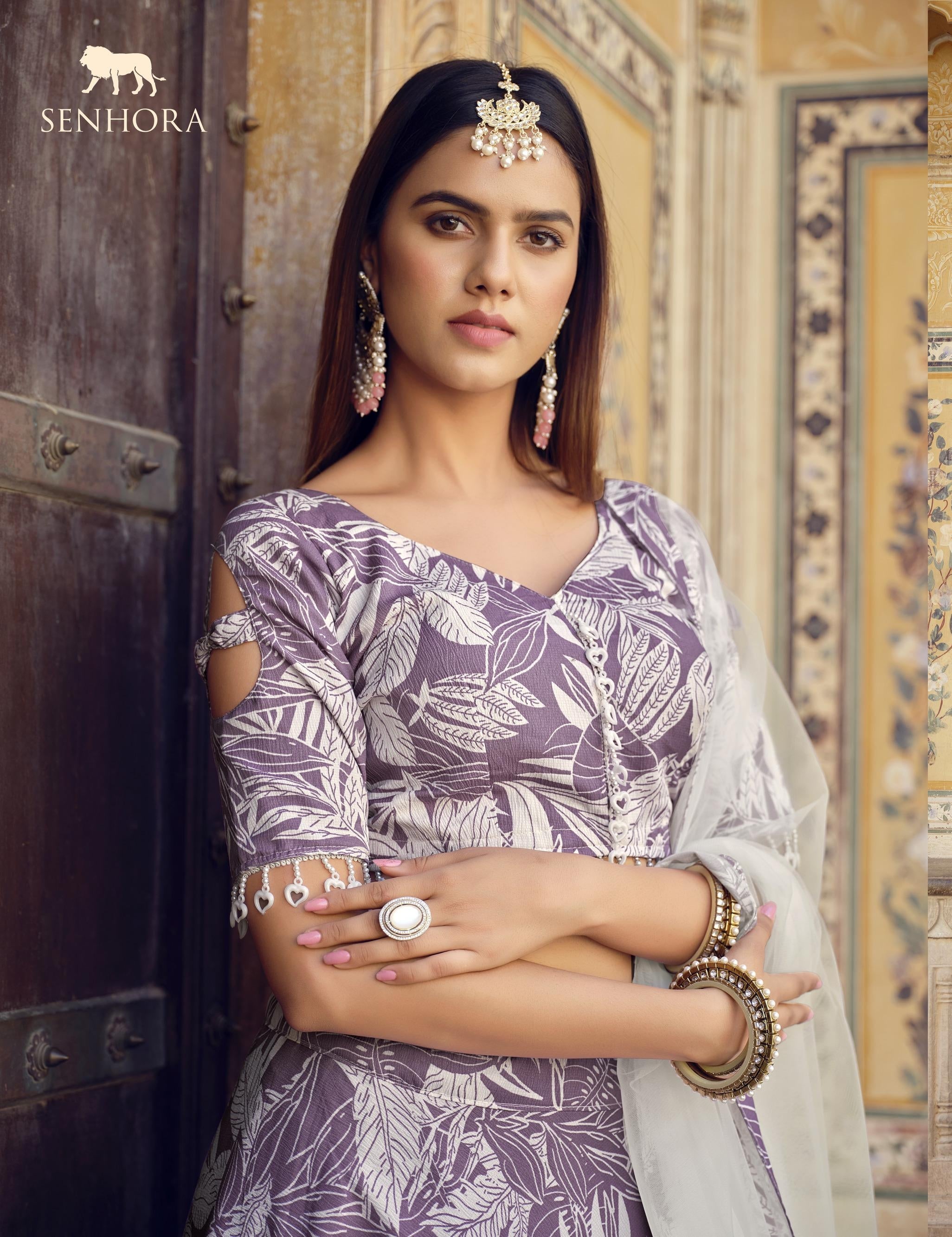 Beautiful Designer Senhora Titlee Wedding Bridal Lehenga Design 3011