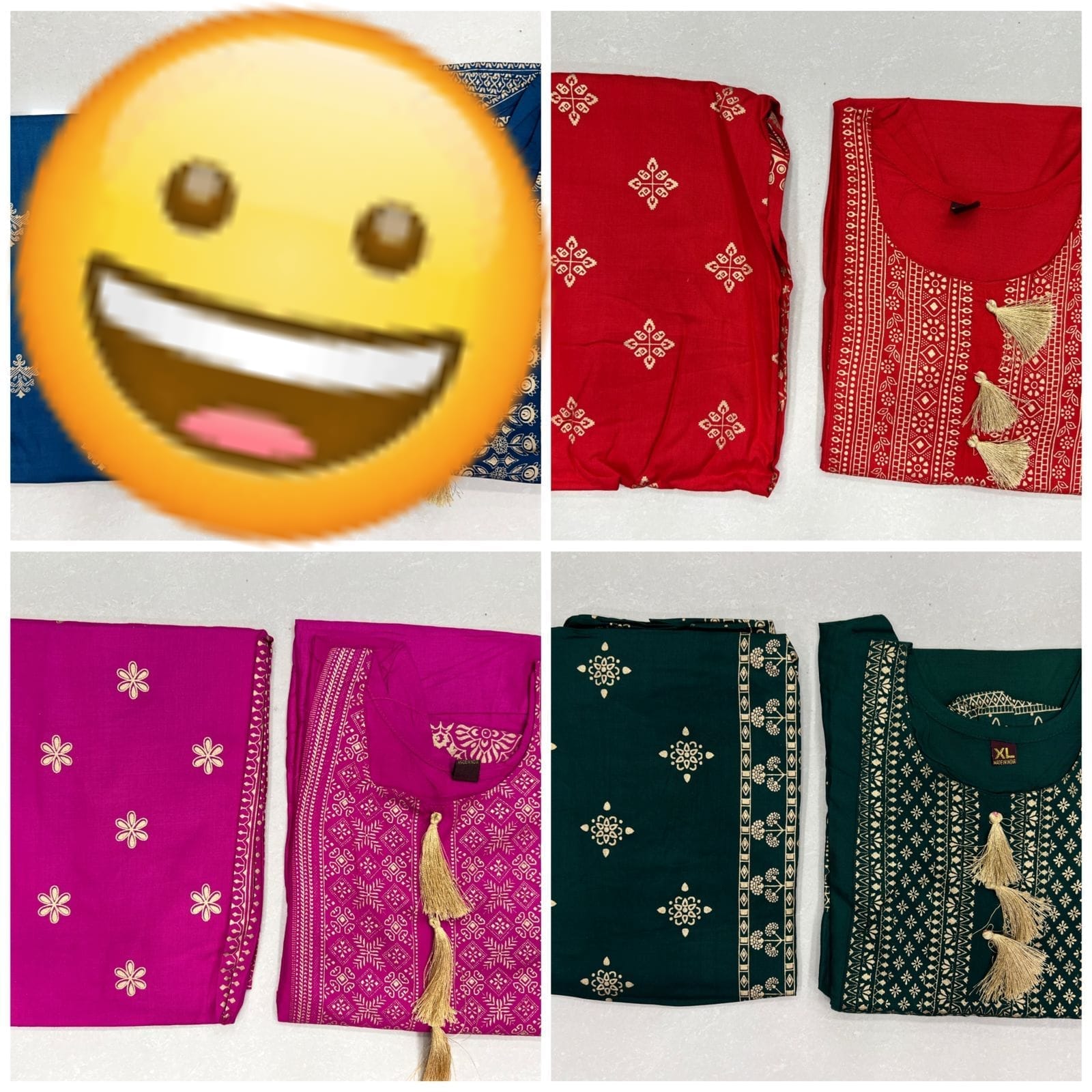 Ramuloo Ramulaa Heavy Rayon With Foil Print Kurti With Dupatta (650x07)