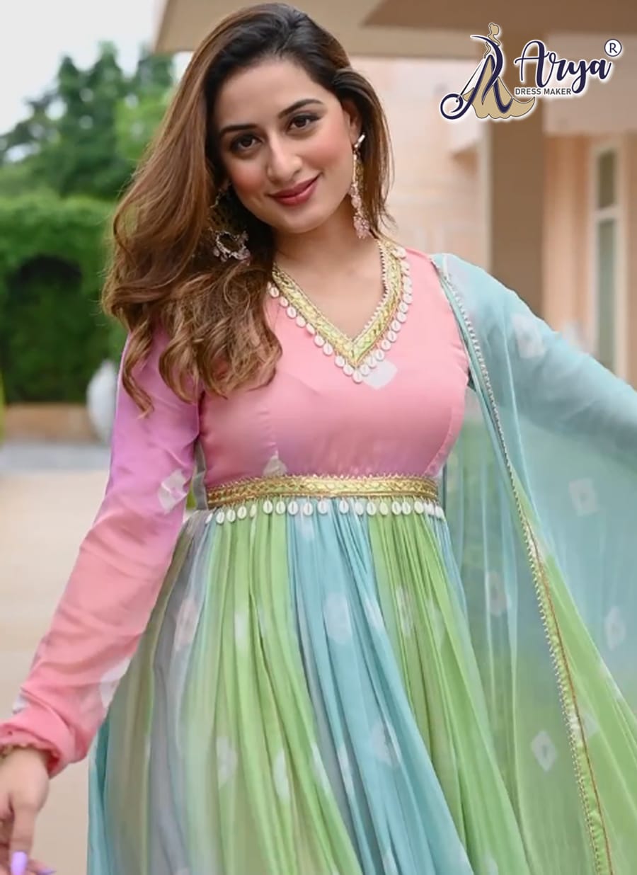 Beautiful Designer Hira Heavy Fency Gown