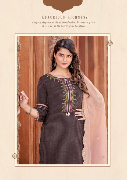 Mittoo Kohinoor Vol 3 Designer Kurti With Bottom Dupatta Collection (995x06)