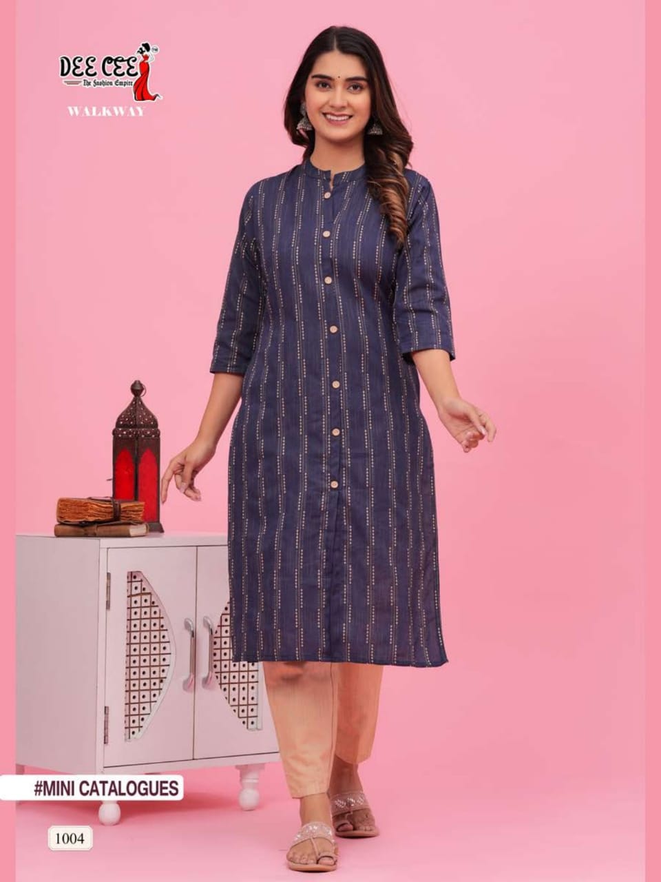 Dee Cee Walkway Wholesale Rayon Kurti With Pants (370x04)