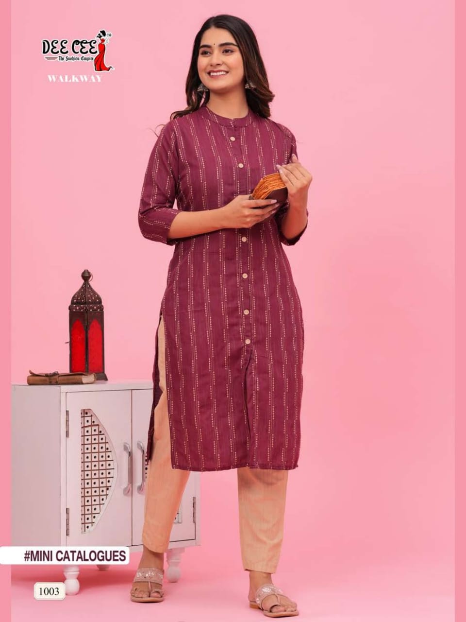 Dee Cee Walkway Wholesale Rayon Kurti With Pants (370x04)