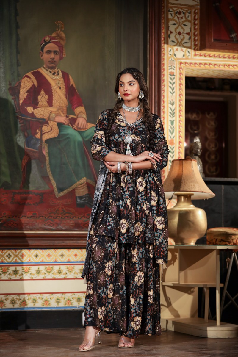 Radiant Printed Sharara Set (1795x04)