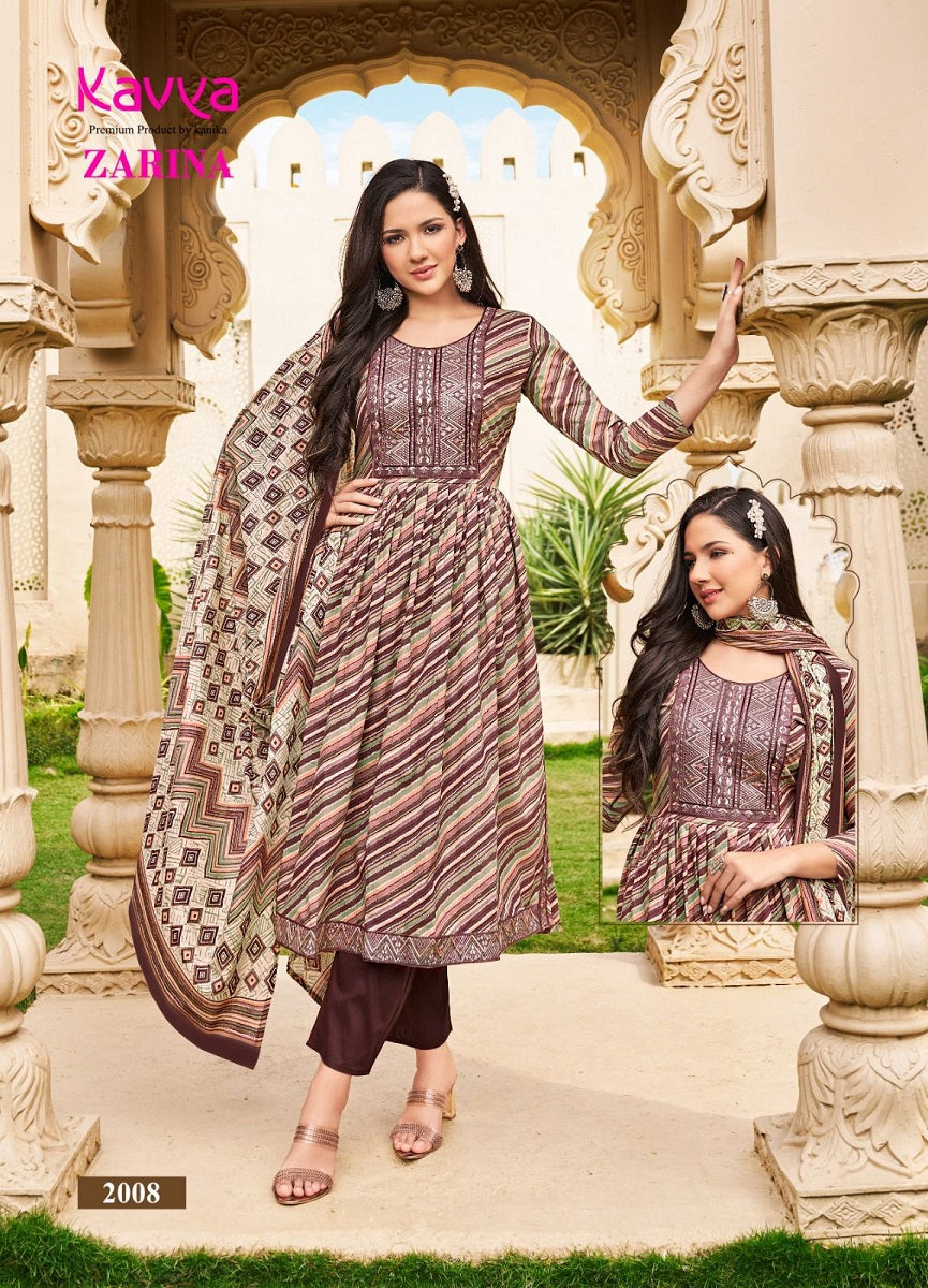 Kavya Zarina Vol 2 Series 2001-2010 Fancy Readymade Suit (649x10)