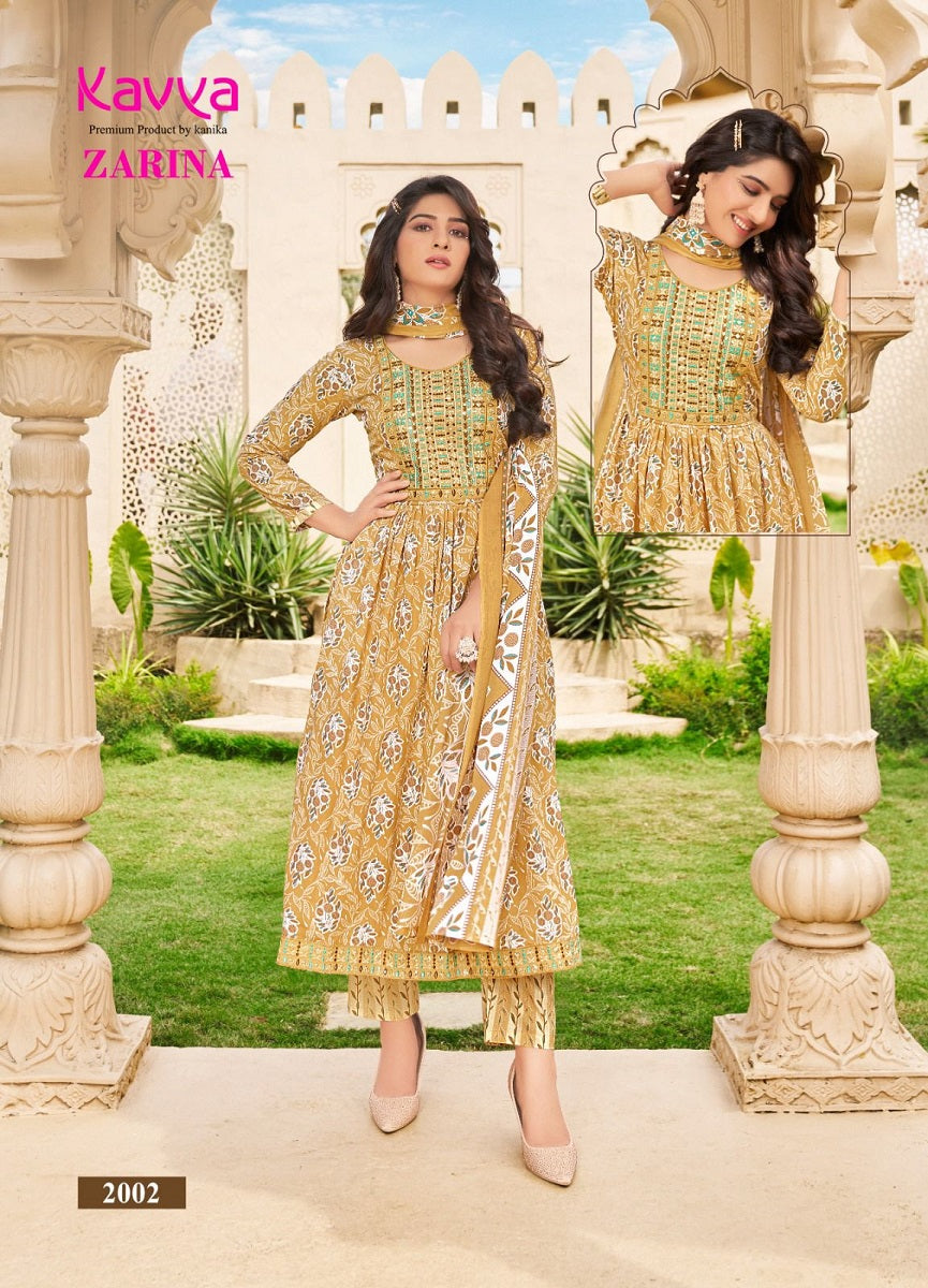 Kavya Zarina Vol 2 Series 2001-2010 Fancy Readymade Suit (649x10)