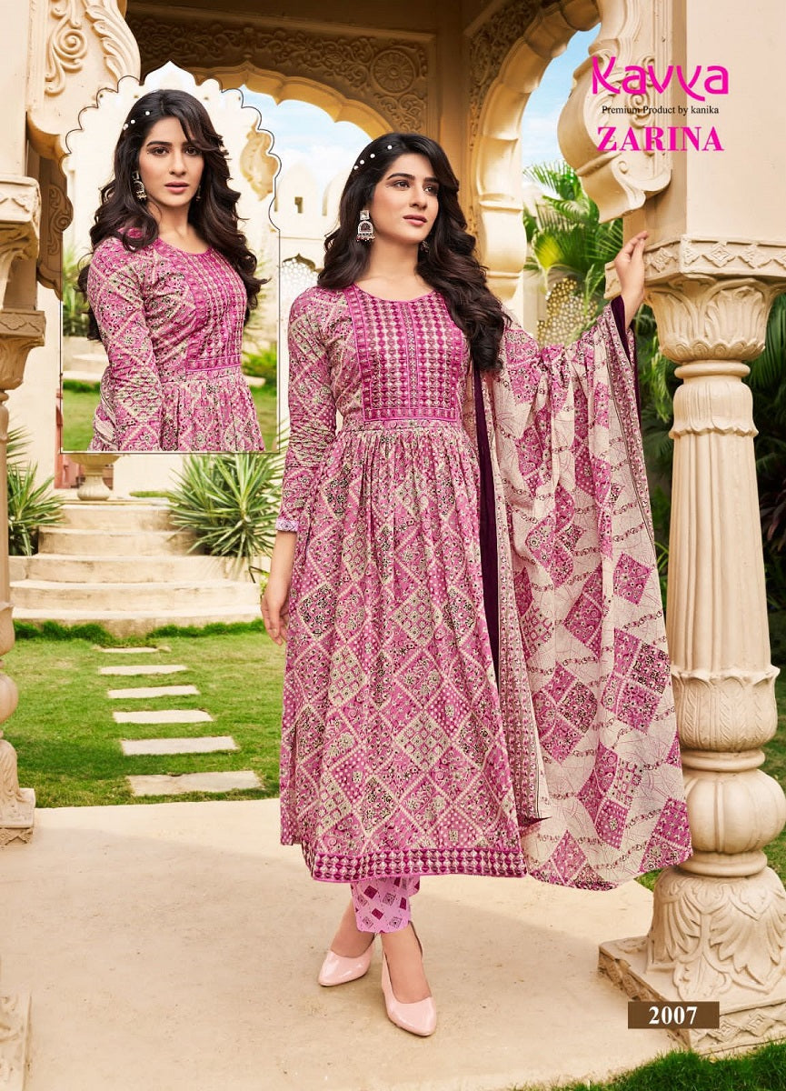 Kavya Zarina Vol 2 Series 2001-2010 Fancy Readymade Suit (649x10)