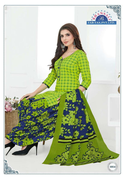 Bhansali Aashma Vol 10 Cotton Kurti Set (430x15)