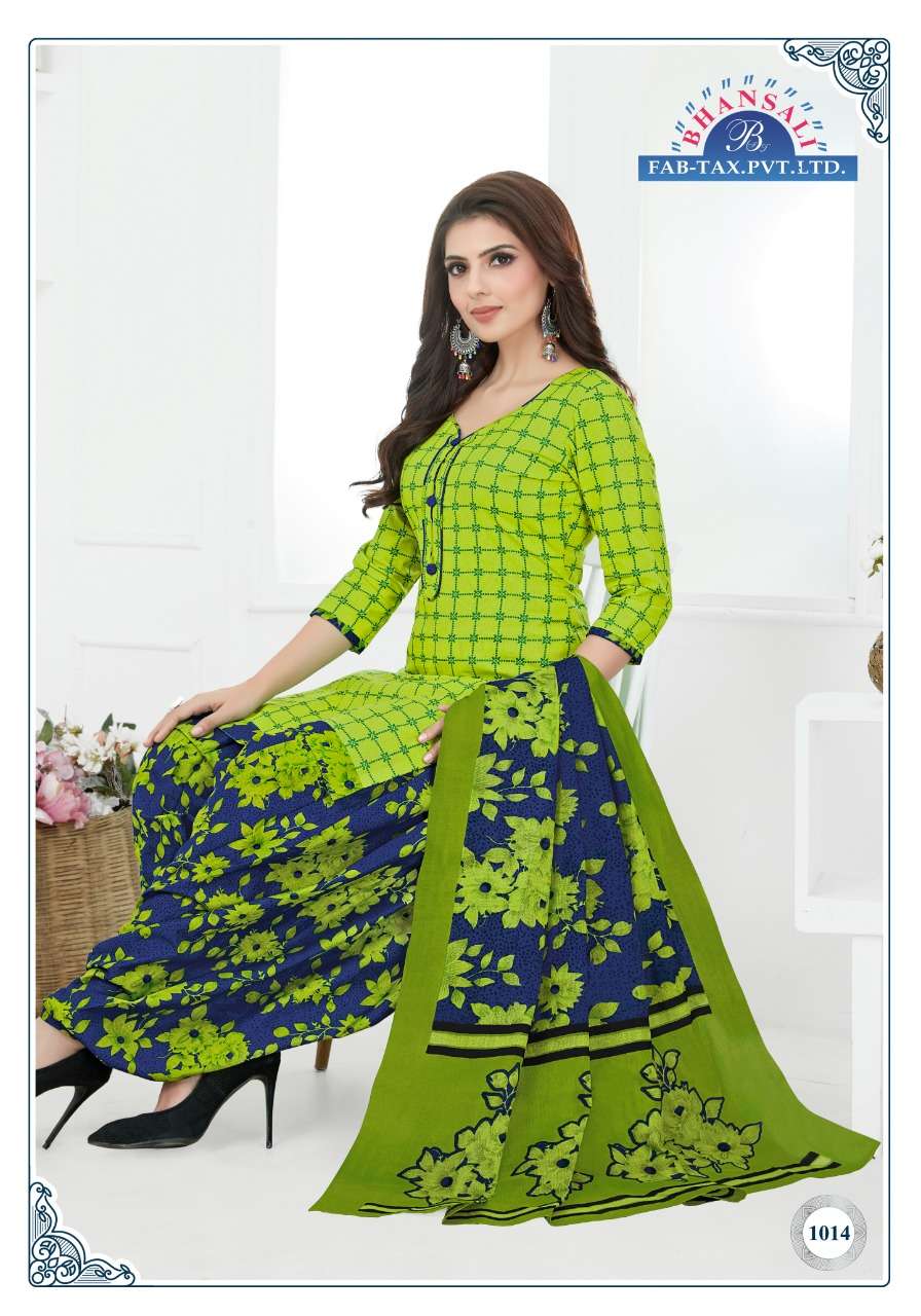 Bhansali Aashma Vol 10 Cotton Kurti Set (430x15)