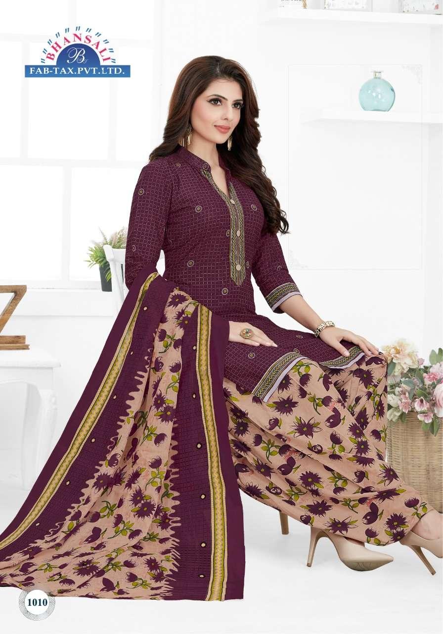 Bhansali Aashma Vol 10 Cotton Kurti Set (430x15)