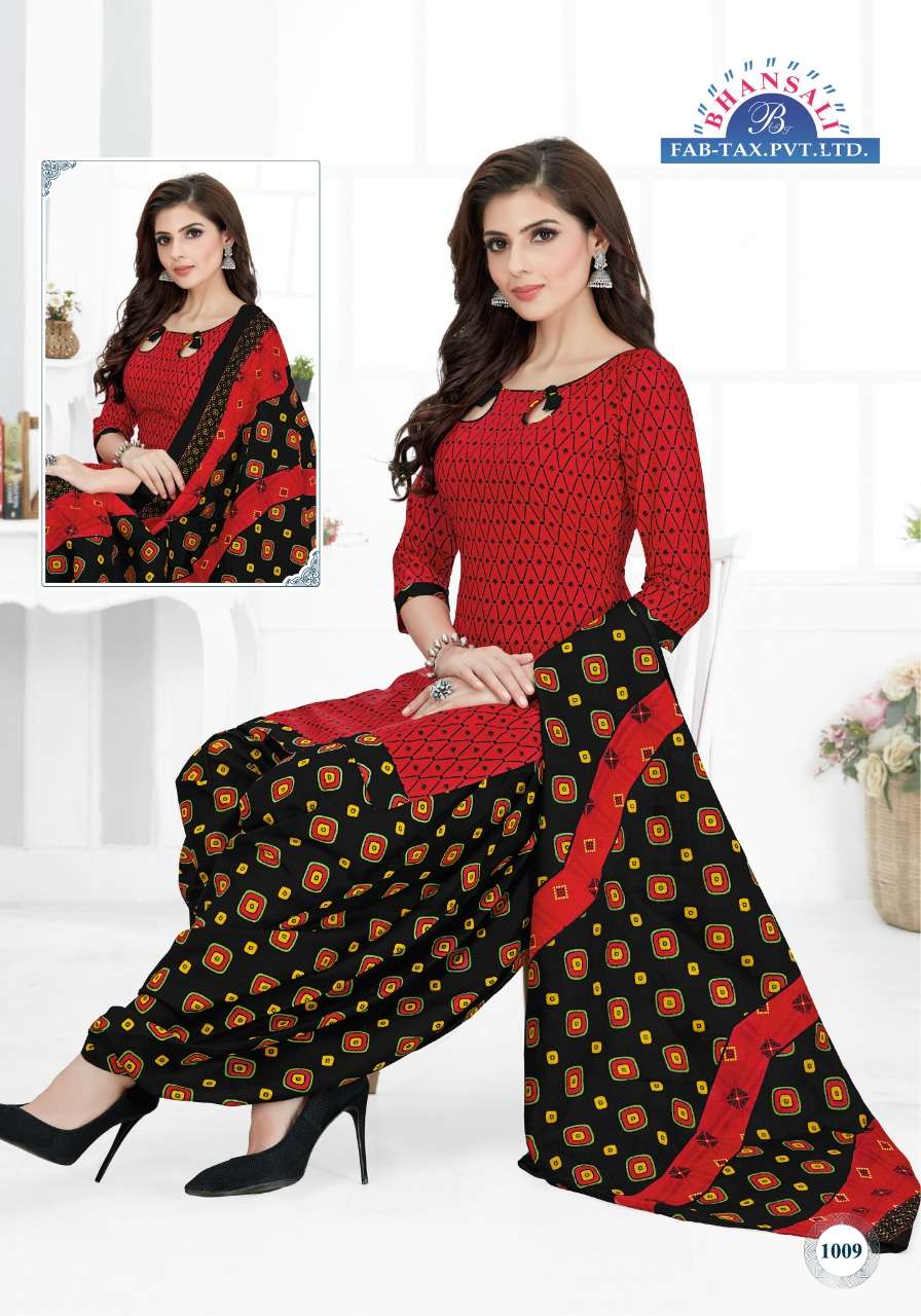Bhansali Aashma Vol 10 Cotton Kurti Set (430x15)
