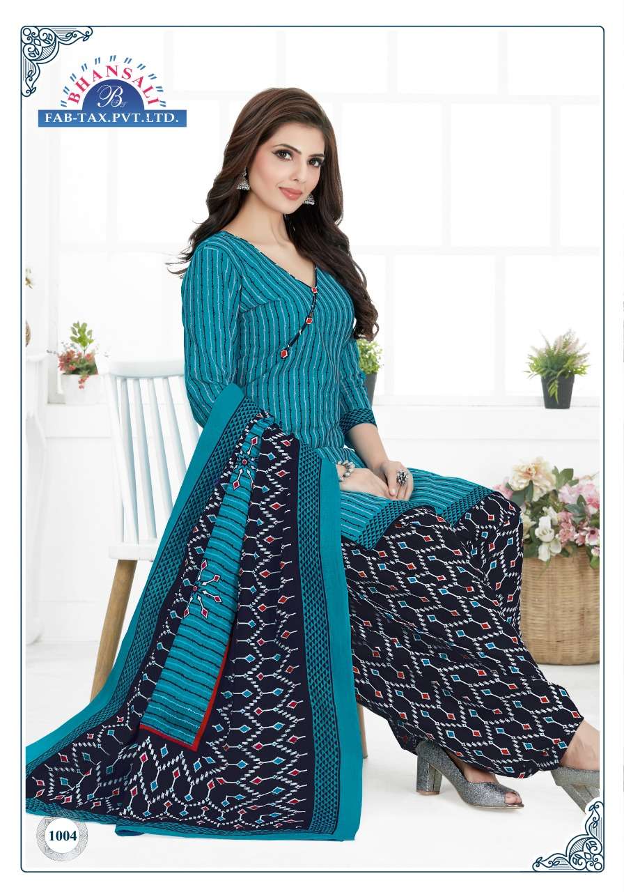 Bhansali Aashma Vol 10 Cotton Kurti Set (430x15)