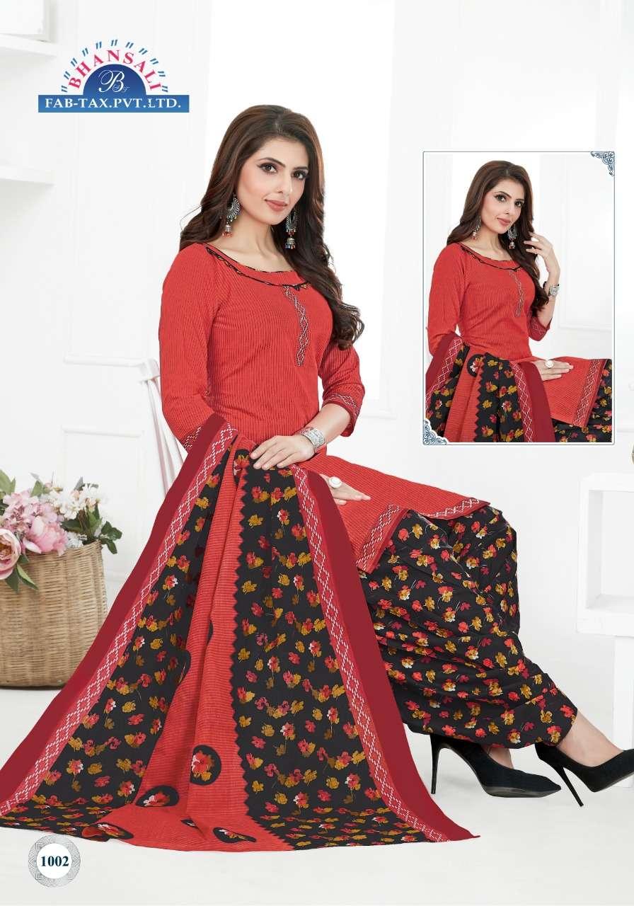 Bhansali Aashma Vol 10 Cotton Kurti Set (430x15)