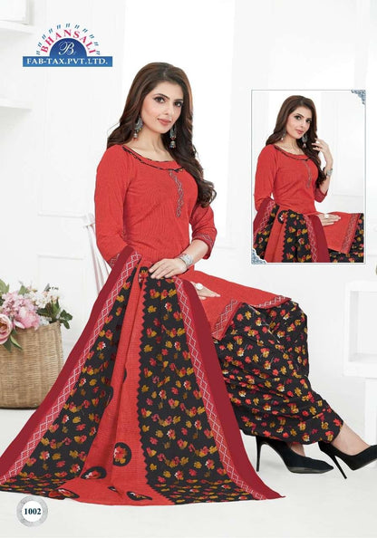 Bhansali Aashma Vol 10 Cotton Kurti Set (430x15)