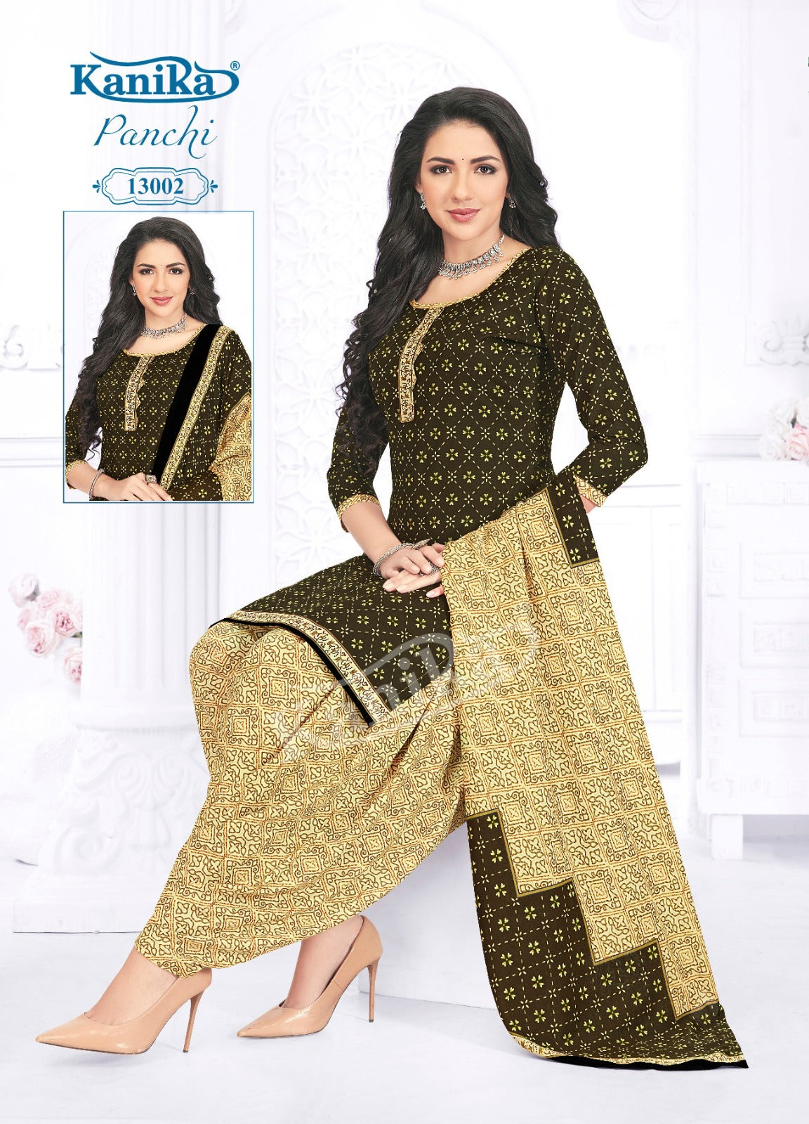 Kanika Panchi Vol 13 Indo Cotton Kurti Set (345x12)