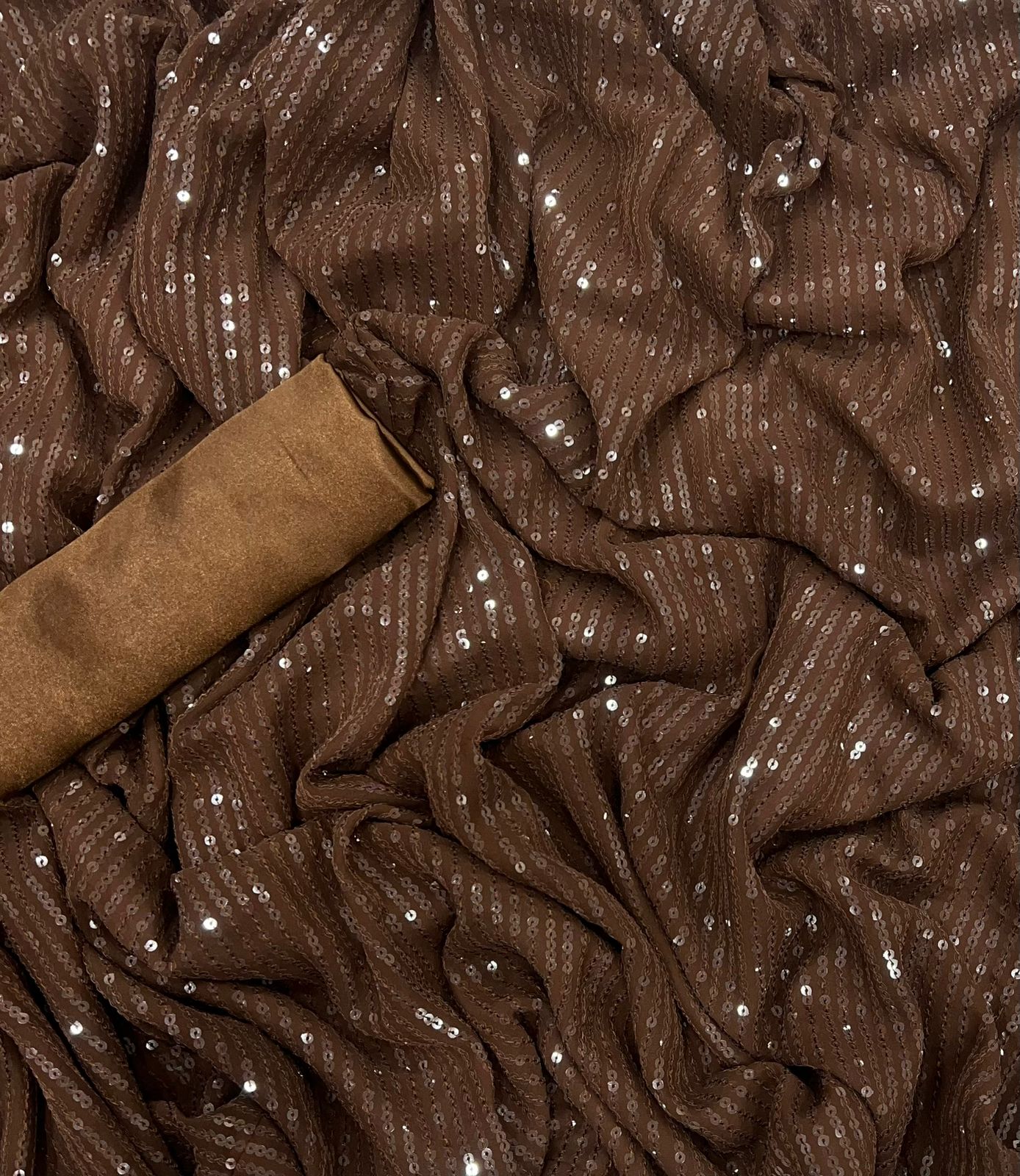 Beautiful Designer Heavy Georgette Exclusive Sequanc Saree Design 5308