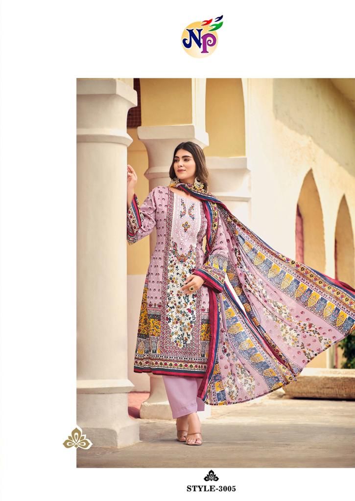 Nand Gopal Filza Memon Vol 3 Cotton Karachi Style Prints Salwar Kameez Materials (345x12)