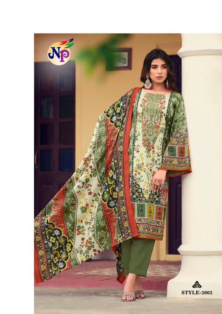 Nand Gopal Filza Memon Vol 3 Cotton Karachi Style Prints Salwar Kameez Materials (345x12)