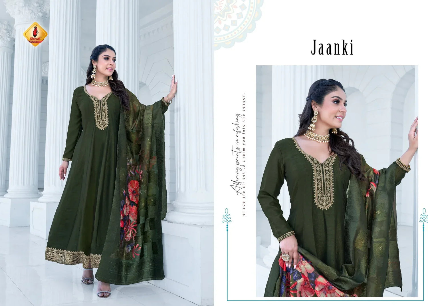 Shruti Ghunghat Readymade Pant Style Suits (1495x04)