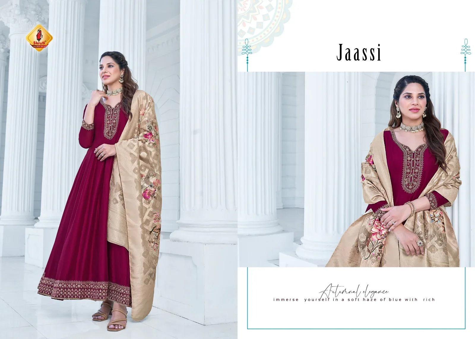 Shruti Ghunghat Readymade Pant Style Suits (1495x04)