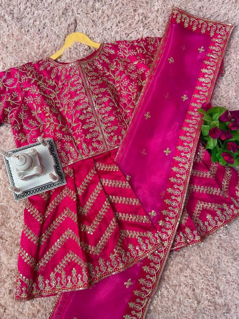 Beautiful Designer Soft Organza Exclusive Sequins Saree Design 412