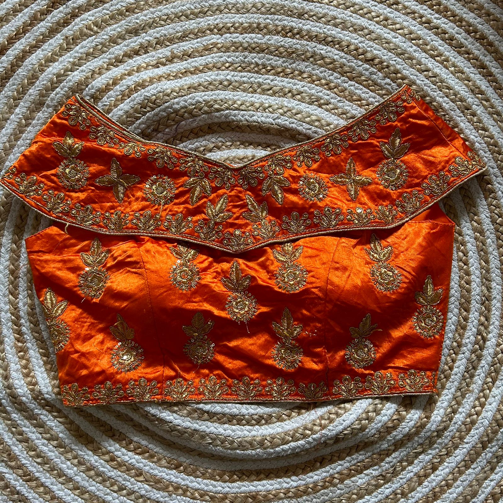 Wedding Special Boat Neck Blouses