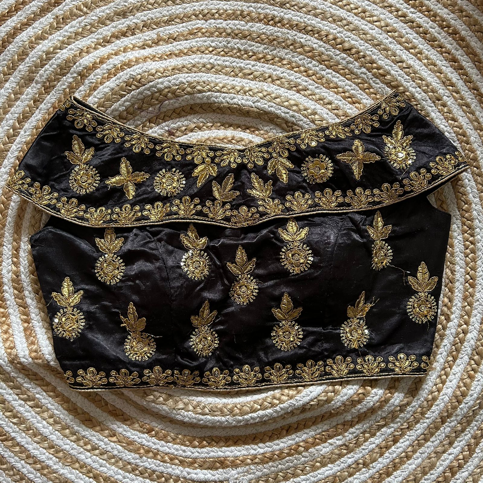 Wedding Special Boat Neck Blouses