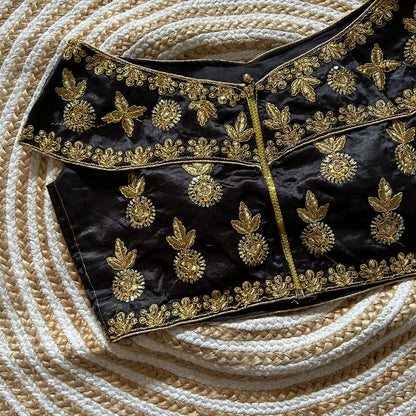 Wedding Special Boat Neck Blouses
