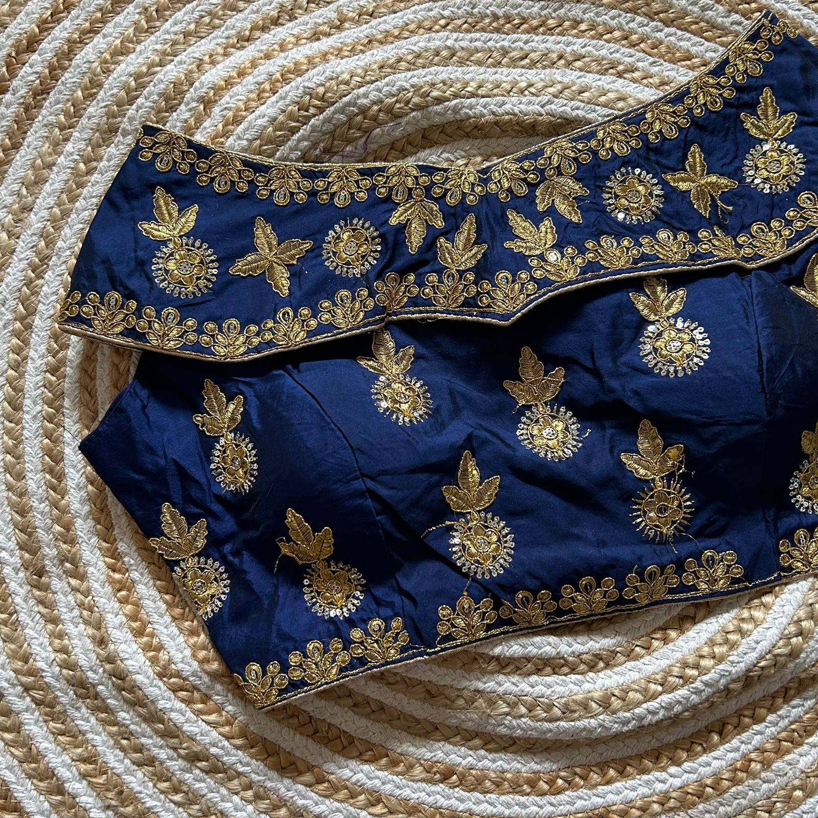 Wedding Special Boat Neck Blouses