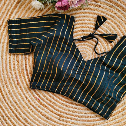 Wedding Special Boat Neck Blouses