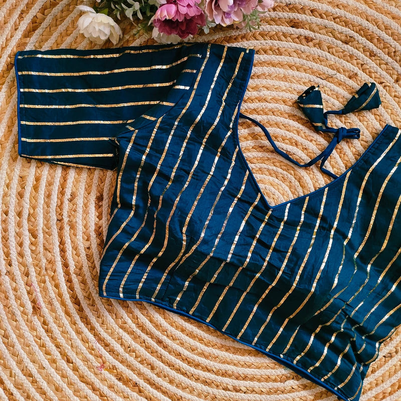 Wedding Special Boat Neck Blouses