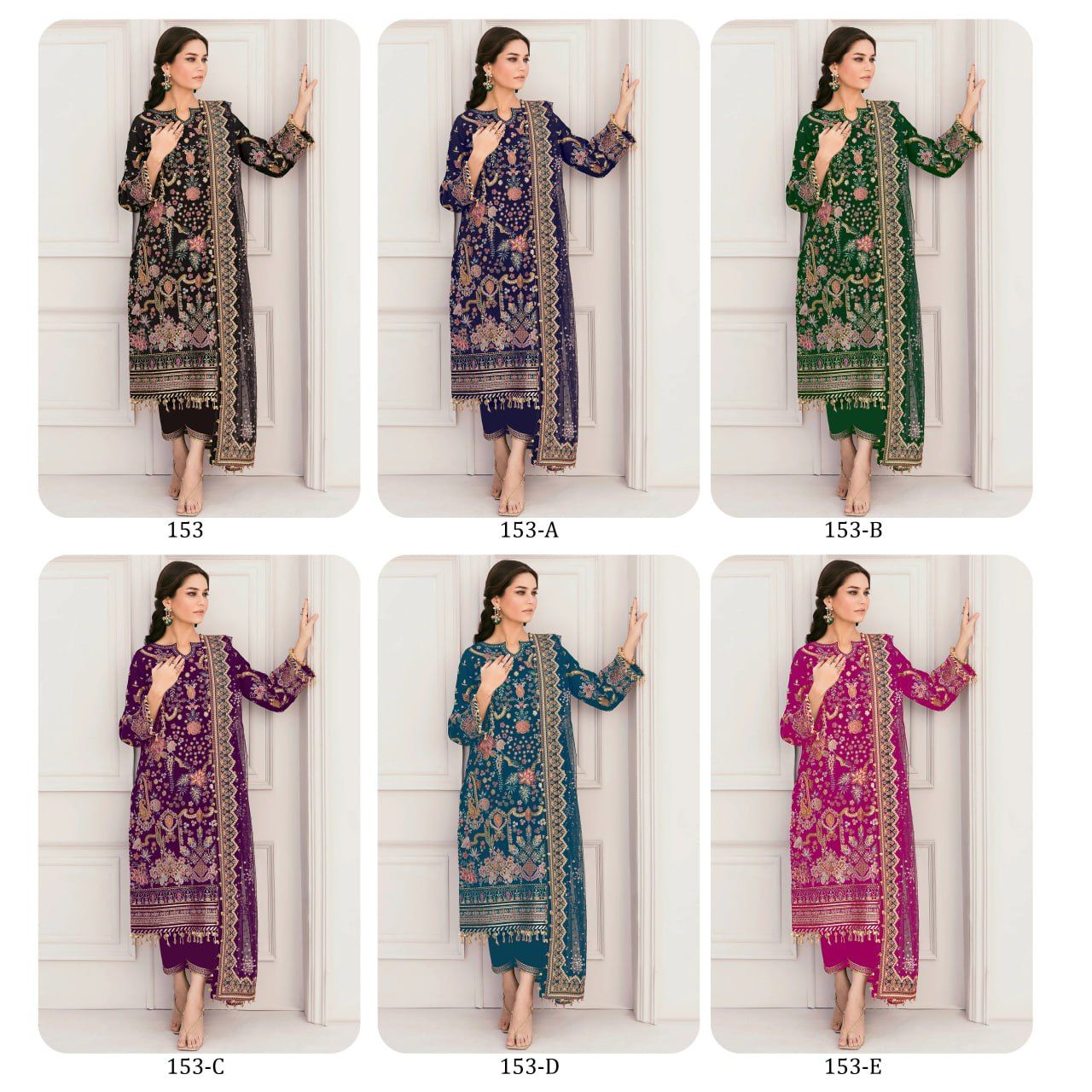 Pakistani Festival Wear Georgette Salwar Suit KF 153 (1150x06)