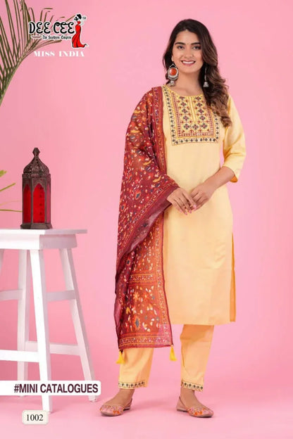 Dee Cee Miss India Kurti Wholesale Kurti Collection (545x04)