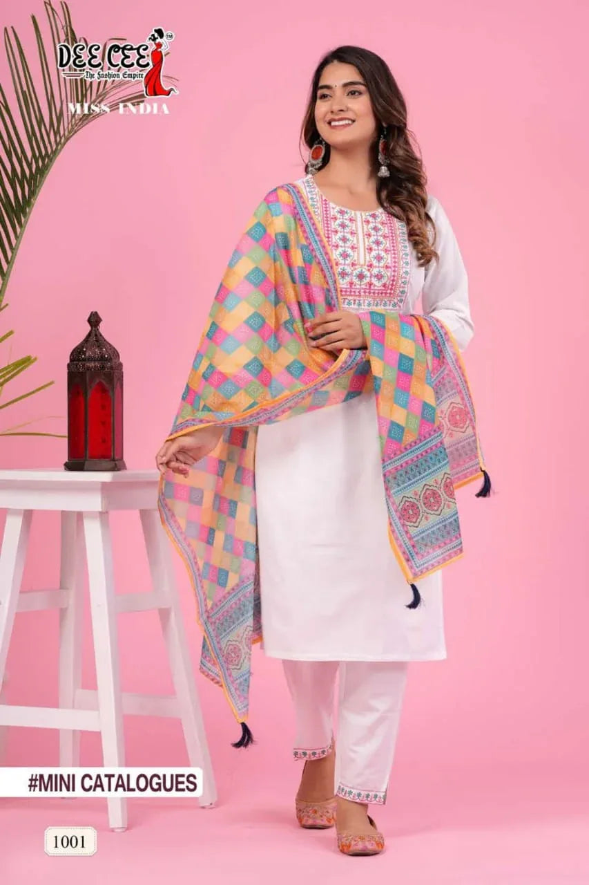 Dee Cee Miss India Kurti Wholesale Kurti Collection (545x04)