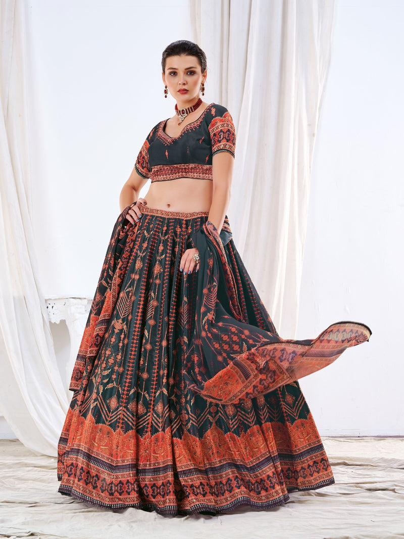 Designer Lehenga Choli Alfaaz Siya 1001-1006 Series