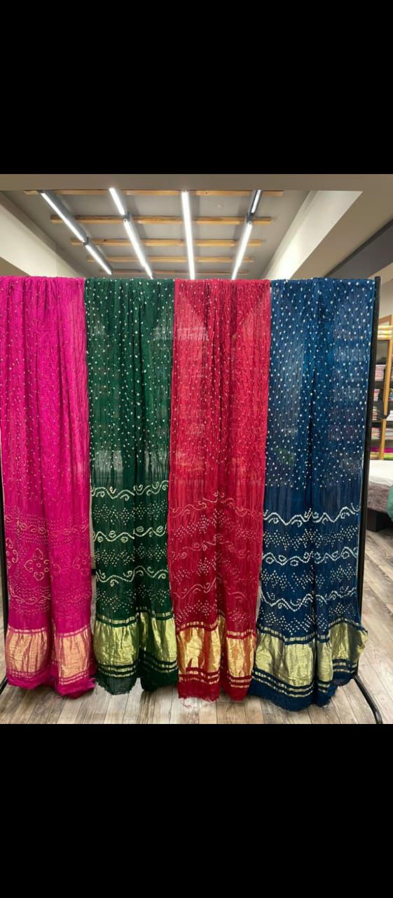 Wedding Designer Pure Pure Gajji Silk Saree