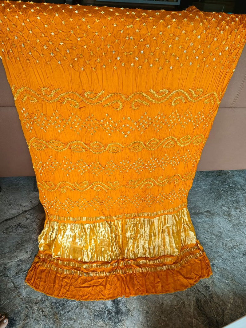 Wedding Designer Pure Pure Gajji Silk Saree