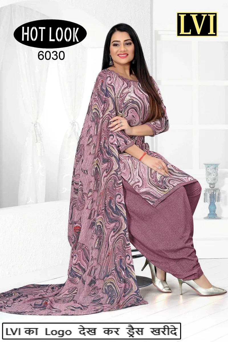 Hot Look Leon Patiyala Dress Material (215x25)