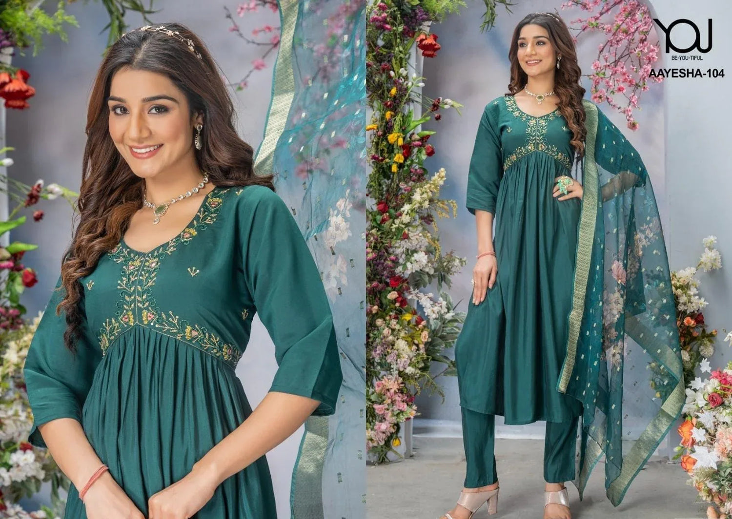 You Aayesha Aliya Cut Designer Suit 101 to 106 (850x05)