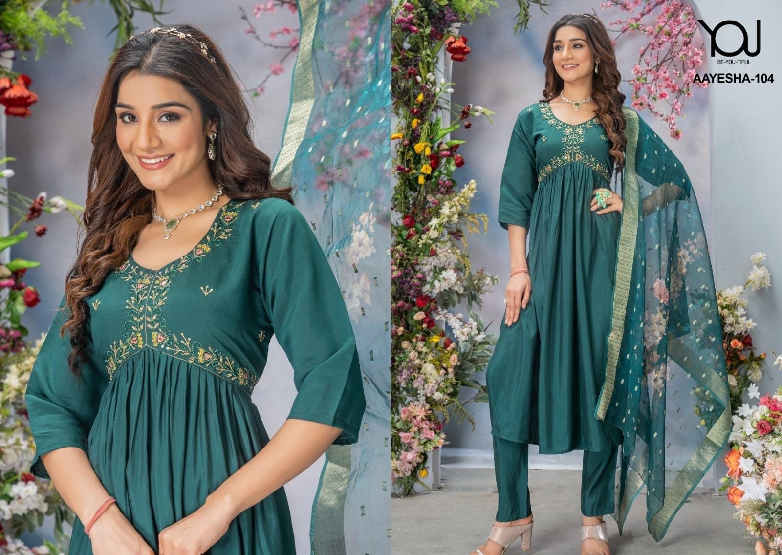 You Aayesha Aliya Cut Designer Suit 101 to 106 (850x05)