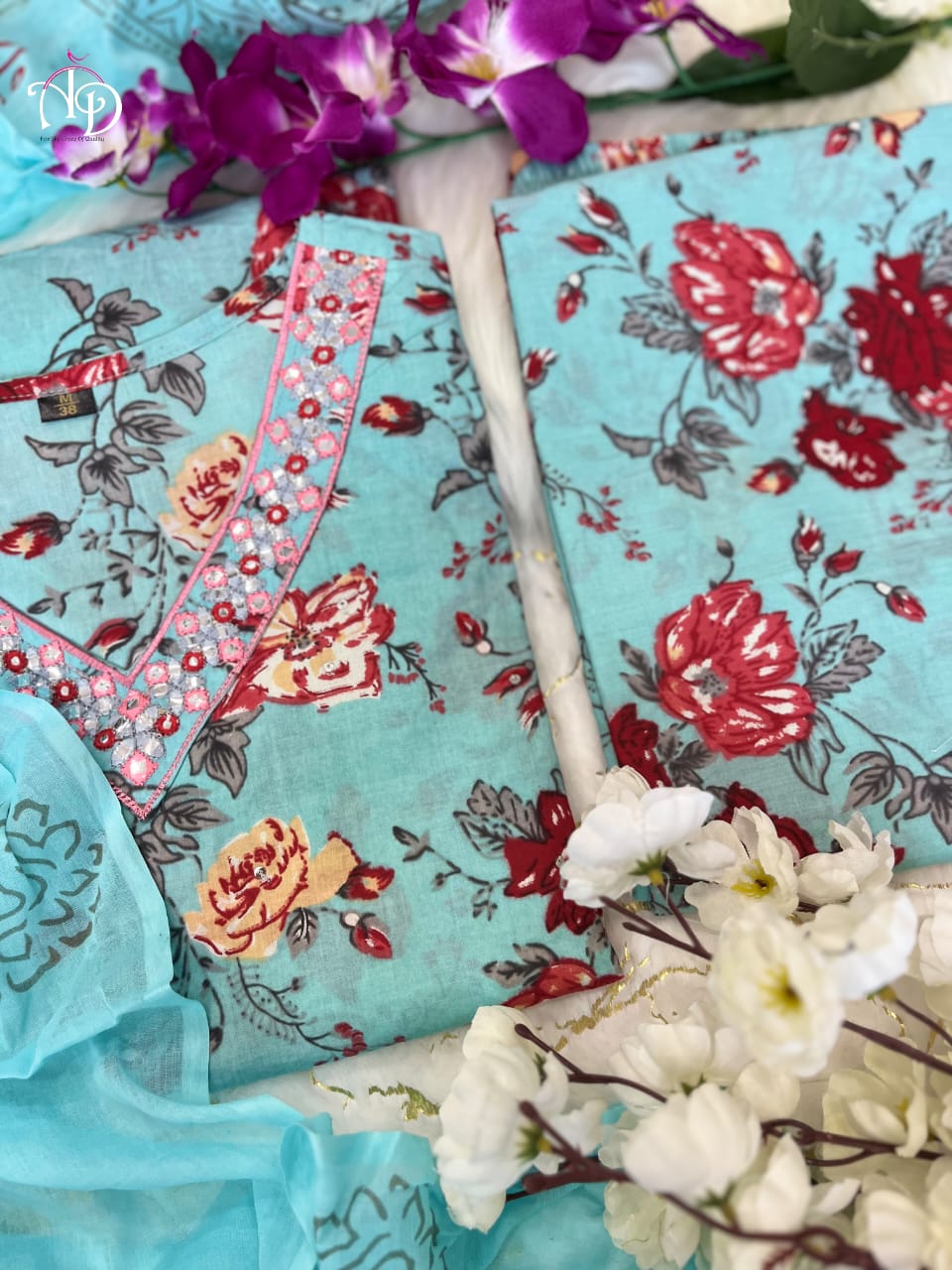 Beautiful Designer Afghani Suit Set